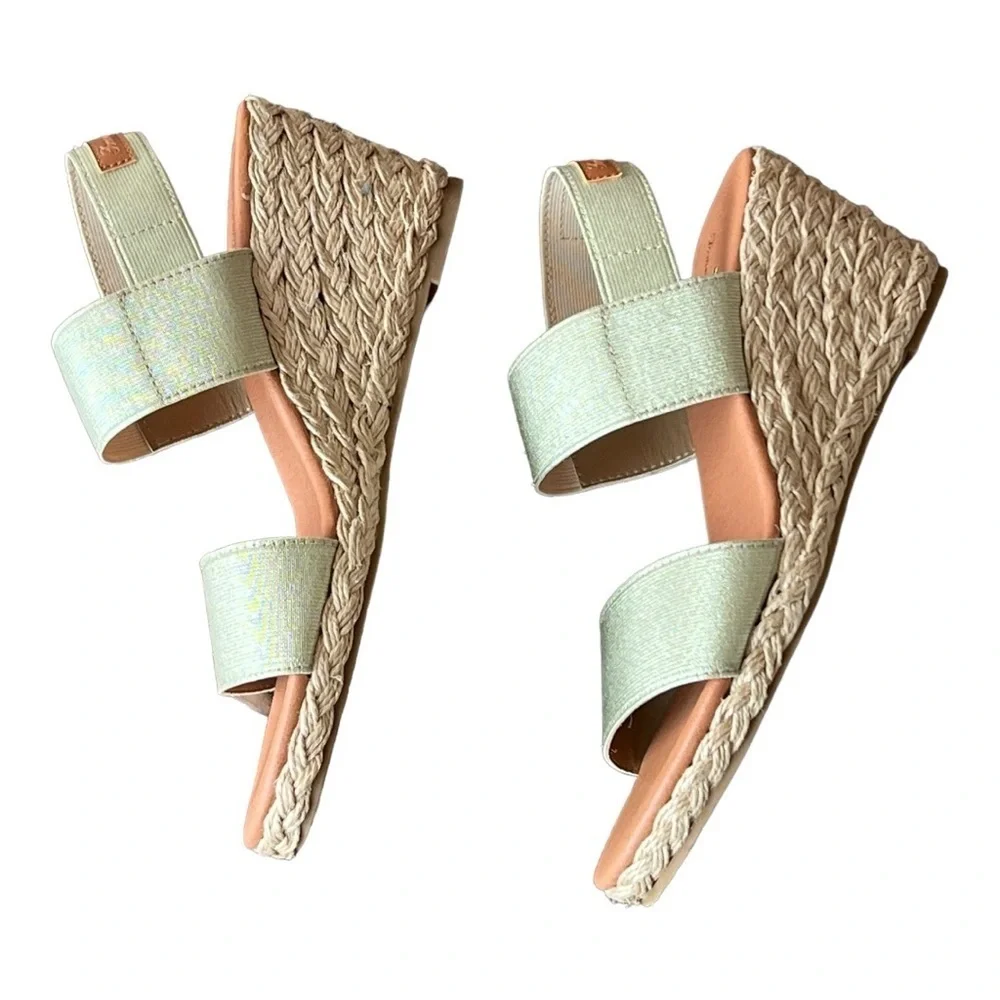 Tommy Bahama Sakura Espadrille Wedge Sandals Women’s Size 7.5M